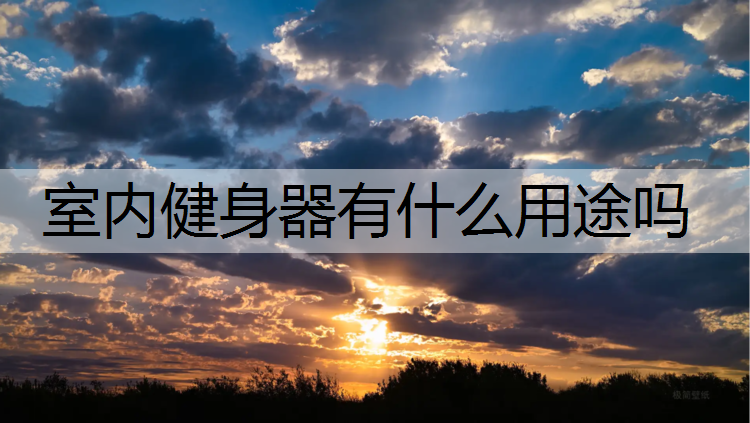 室内健身器有什么用途吗