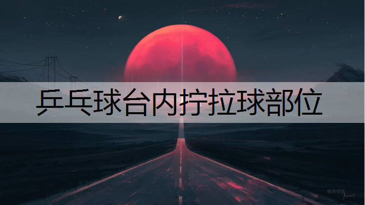 乒乓球台内拧拉球部位