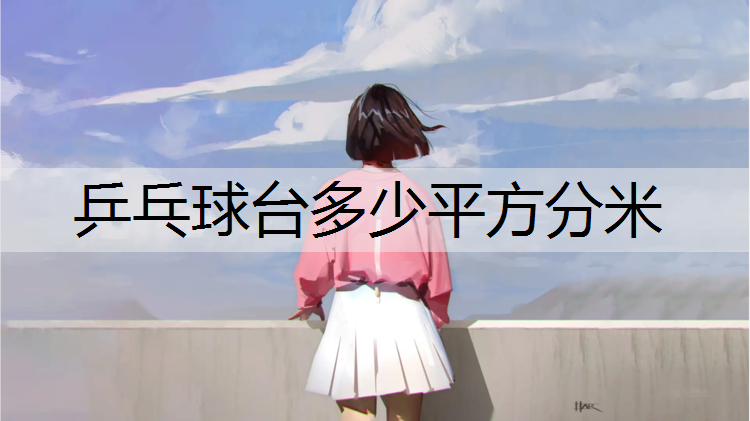 乒乓球台多少平方分米